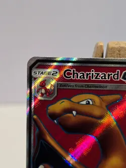 POKEMON Charizard GX SM60 Full Art Black Star Promo Sun & Moon TCG Card - Image 3