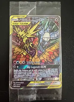 SEALED Hidden Fates Moltres Zapdos Articuno GX Tag Team Sky Legends Pokemon Card - Image 2