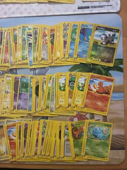 Vintage Pokemon Card Lot Fire E Series 210 Cards Squirtle Charmander Bulbasaur - Image 2
