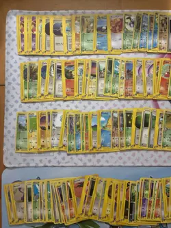 Vintage Pokemon Card Lot Fire E Series 210 Cards Squirtle Charmander Bulbasaur - Image 5