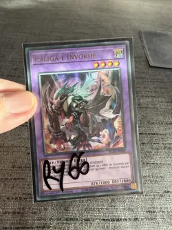 Carte Yu-gi-oh! Caliga L’invokhe BLAR-FR080 Ultra Rare Francais Occasion - Image 3