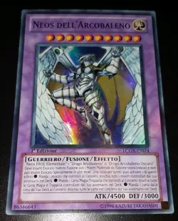 Yu-Gi-Oh NEOS DELL'ARCOBALENO (Rainbow Neos) LCGX-IT074 SUPER NM ITA 1ª Edition - Image 1
