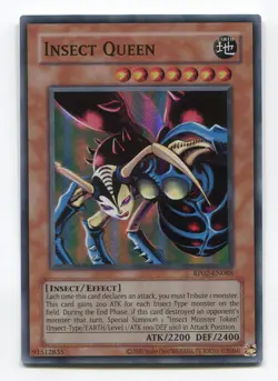 Yu-Gi-Oh! Insect Queen Super Rare englisch RP02-DE088 (2020) Insektenkonigin - Image 1