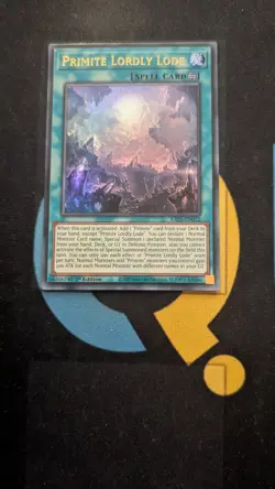RA05-EN072 Primite Lordly Lode Ultra Rare 1st Ed YuGiOh - Image 1