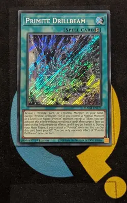 BLMM-EN173 Primite Drillbeam Secret Rare 1st Edition YuGiOh - Image 1