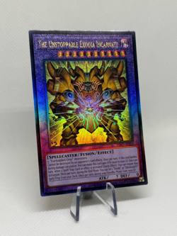 The Unstoppable Exodia Incarnate INFO-AE033 Ultimate Rare AE NM YuGiOh - Image 2