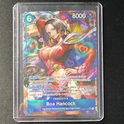 Bandai One Piece CCG Boa Hancock EB03-026 SR AA - Image 1