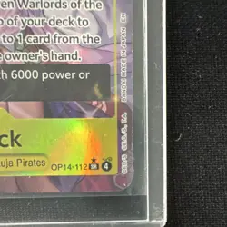 Bandai One Piece Boa Hancock OP14-112 SR AA EN - Image 3