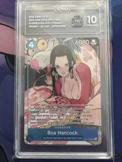 2025 One Piecer EN Illustration Box Vol 1 #004 Boa Hancock TAG 10 GEM MINT - Image 1