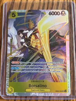 One Piece OP15 Adventure On Kami’s Island Borsalino #EB04-058 SR - Image 1