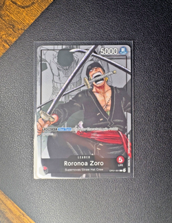 ONE PIECE PREMIUM CARD COLL 25TH ANNIVERSARY ED #001 RORONOA ZORO - Image 1