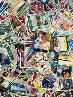 2.5LB Lot of One Piece Mixed Various Assorted Cards CCG TCG Trading Cards - Image 2