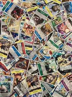 2.5LB Lot of One Piece Mixed Various Assorted Cards CCG TCG Trading Cards - Image 5