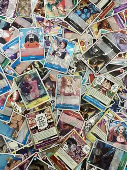 2.5LB Lot of Mixed One Piece Cards CCG TCG Trading Cards Incl Holo Cards - Image 3