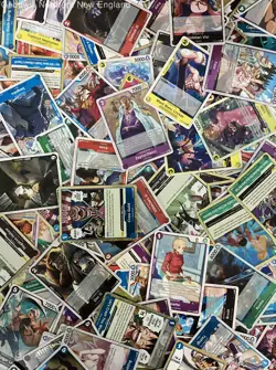 2.5LB Lot of Mixed One Piece Cards CCG TCG Trading Cards Incl Holo Cards - Image 4