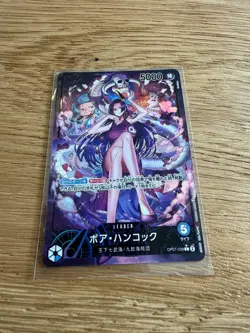 One Piece TCG OP07-038 500 Years in the Future Boa Hancock Alt Leader Card JP NM - Image 3