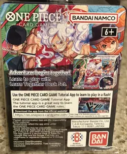 One Piece Monkey.D.Luffy US College Basketball Promo Card SEALED - Image 2