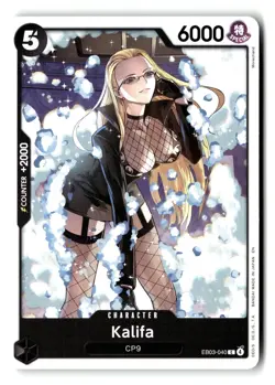 Kalifa EB03-040 Common Extra Booster: One Piece Heroines Edition One Piece NM - Image 1