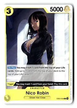 Nico Robin (054) EB03-054 Extra Booster: One Piece Heroines Edition One Piece NM - Image 1