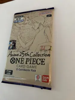 One Piece TCG Extra Booster: Anime 25th Collection (EB-02) English Booster Pack - Image 2