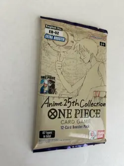 One Piece TCG Extra Booster: Anime 25th Collection (EB-02) English Booster Pack - Image 5