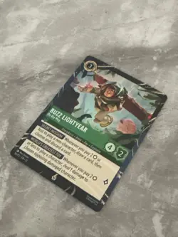 disney wilds unonown lorcana buzz lightyesr promo card exclusive to disney park - Image 2