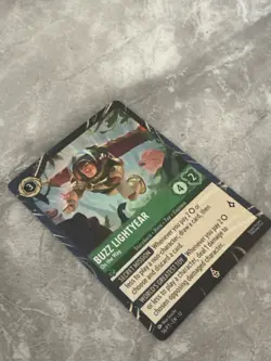 disney wilds unonown lorcana buzz lightyesr promo card exclusive to disney park - Image 3
