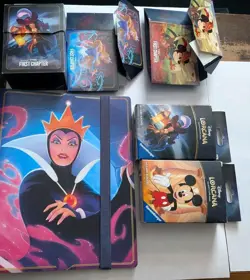 Disney Lorcana Binder, Deck Box, & Sleeves Accessories The First Chapter - Image 1