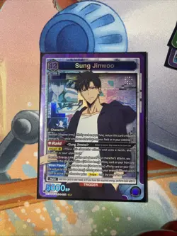 Sung Jinwoo Union Arena SR Solo Leveling UE17BT SLG 1 022 English Super Rare - Image 1