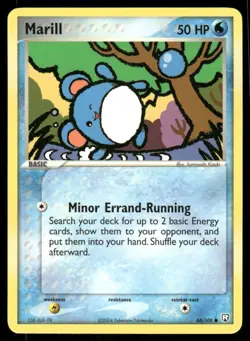 Pokemon Cards Marill 68/109 NON HOLO EX Team Rocket Returns Common NM - Image 1
