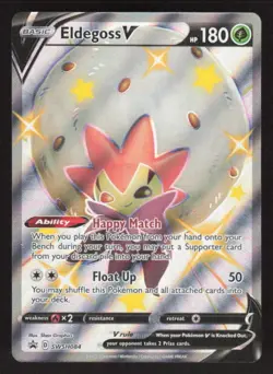 2021 SWSH SWORD & SHIELD PROMO CARDS ELDEGOSS V SWSH084 MINT PROMO POKEMON - Image 1