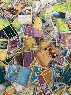 Pokemon TCG Bulk Lot 2 Tins Full of Cards 4lb Collection Holos - Image 3