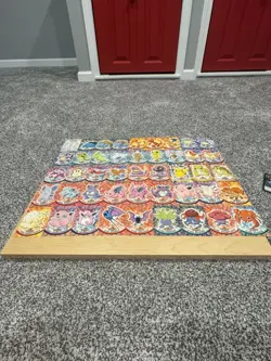 1999 Topps Pokemon TV Animation Series 1 Complete Set 90/90 Card Lot - Image 1
