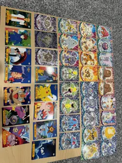1999 Topps Pokemon TV Animation Series 1 Complete Set 90/90 Card Lot - Image 2