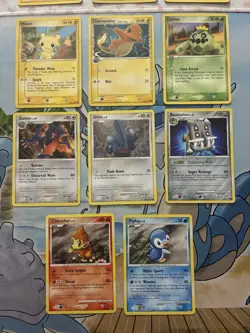 Vintage Pokemon Card Lot Holo Pop Series Etc Fire Pichu Bros Pikachu Charmander - Image 2
