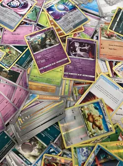 Pokemon TCG Bulk Lot 2 Tins Full of Cards 4lb Collection Holos - Image 2