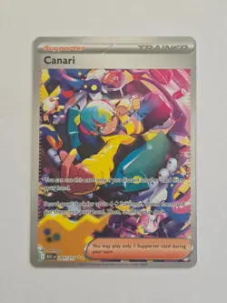 Canari 291/217 Ascended Heroes SIR Trainer Holo Pokemon Card - Near Mint - Image 1