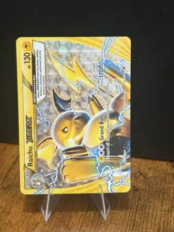 Raichu BREAK 50 BREAKthrough English Pokemon Card B2 NM - Image 1