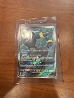 Pokemon Umbreon GX TCG Full Art Holo Card Sun & Moon 142/149 - Image 3