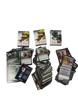 Magic The Gathering Card Bundle with Deck Boxes 200 Plus Cards - Image 1