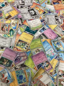 Pokemon TCG Bulk Lot 2 Tins Full of Cards 4lb Collection Holos - Image 4