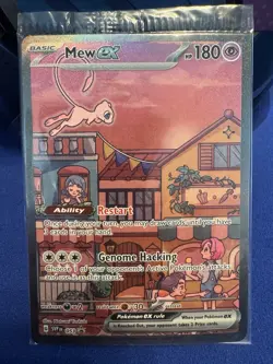 Mew ex 053 – Promo Full Art Holo – Scarlet & Violet Promo Cards HP 180 English - Image 1
