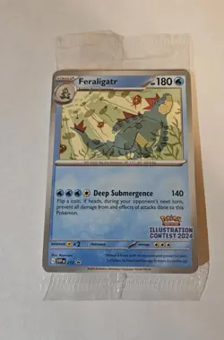 Pokemon TCG - Illustration Contest 2024 Promo Cards - SEALED (All 3 Promos) - Image 1