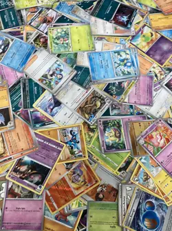 2.5LB Lot of Various Assorted Pokemon Cards TCG CCG in Collectible Box - Image 4