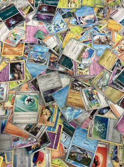 2.5LB Lot of Various Assorted Pokemon Cards TCG CCG in Collectible Box - Image 5