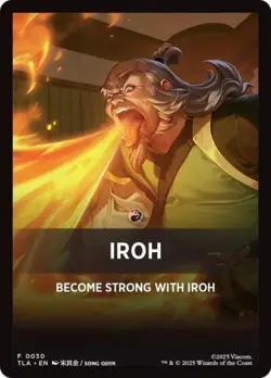 Iroh Theme Card - NM T : Avatar: The Last Airbender - Image 1