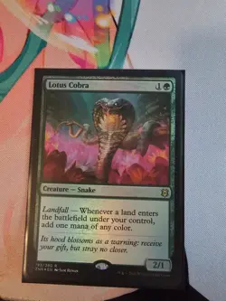 MTG English Lotus Cobra NM Foil Promo Pack: Zendikar Rising - Image 1