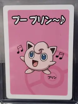 Pokemon Card Babanuki Old Maid Jigglypuff Red Back - Image 1