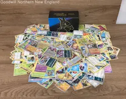 2.5LB Lot of Various Assorted Pokemon Cards TCG CCG in Collectible Box - Image 1