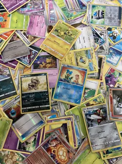 2.5LB Lot of Various Assorted Pokemon Cards TCG CCG in Collectible Box - Image 2